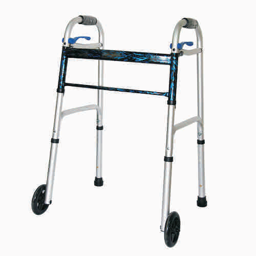 Lightweight Medical Supplies Walkers With Wheels , Walking Aids For Disabled Adults
