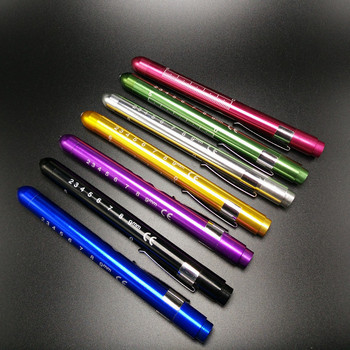 Pen light Medical Aluminum Alloy Nurse LED Penlight Doctor pen with light
