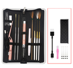 13PCS In 1 Suit Metal Steel Wood Ear Cleaner Portable Home Office Travel Use