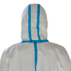 XXL Disposable PPE Kit 50-63gsm Protective Coverall PP PE Non Woven