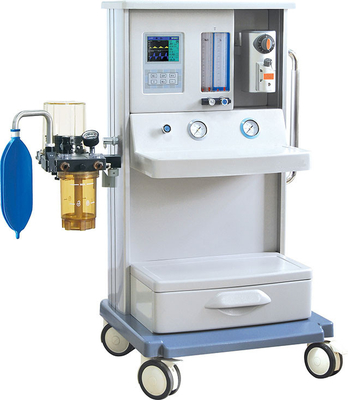 SIMV IPPV Anesthesia Trolley 1500ml Anesthesia Machine Bar Cart ICU Single Vapourizer