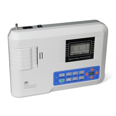 220v Single Channel ECG Machine 150hz , 12 Bit Digital EKG Machine