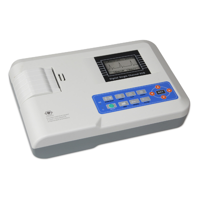 220v Single Channel ECG Machine 150hz , 12 Bit Digital EKG Machine