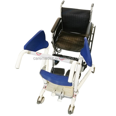 PU Mattress Stand Aid Aluminum Frame Foldable Wheelchair Rollator Rolling Walker