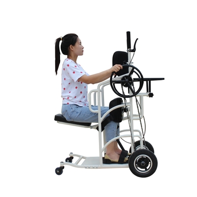 Leather Seat Mobility Walking Aids Hydraulic Lever Flexible Crutches Walkers Scooters