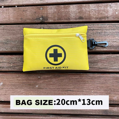 PU First Aid Waist Bag Travel Emergency Medical Equipments Waterproof