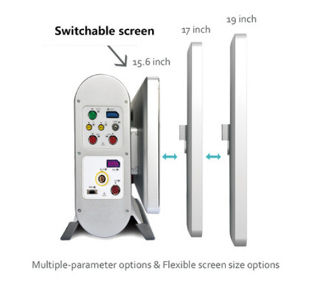 Portable Anaesthetic Monitoring Equipment Oxygen Analyzer TFT 15.6&quot; LCD