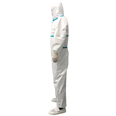 Anti Bacteria Disposable Overalls Protective Suit S-XXXL