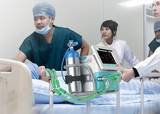 2000mL Hospital Respirator Machine VCV , 20ml Ventilator Breathing Machine