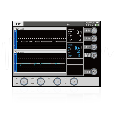 1600ml Anesthesia Equipment 7200A Multi Gas Monitoring Mobile Cart