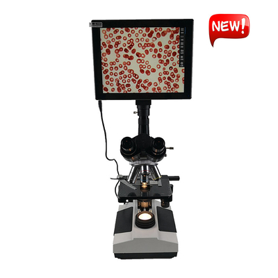 66.5dB HDMI Digital Microscope With HDMI Output 9.7 Inch 2.5v Bacteria Analysis