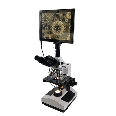 66.5dB HDMI Digital Microscope With HDMI Output 9.7 Inch 2.5v Bacteria Analysis