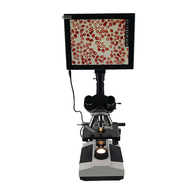 66.5dB HDMI Digital Microscope With HDMI Output 9.7 Inch 2.5v Bacteria Analysis