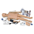 Full Automatic Medical Training Manikins Nursing Care , Skin Color Medical Teaching Mannequins