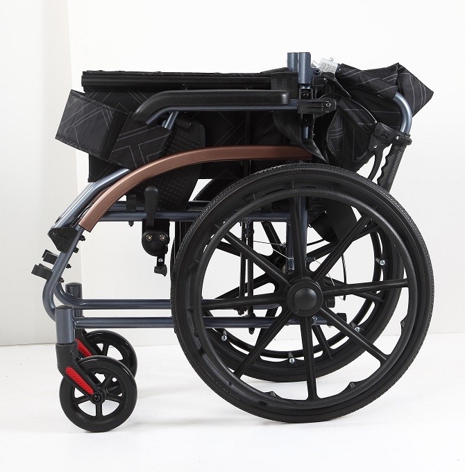 Aluminum Folding Mobility Walker Wheelchair Rollator Backrest