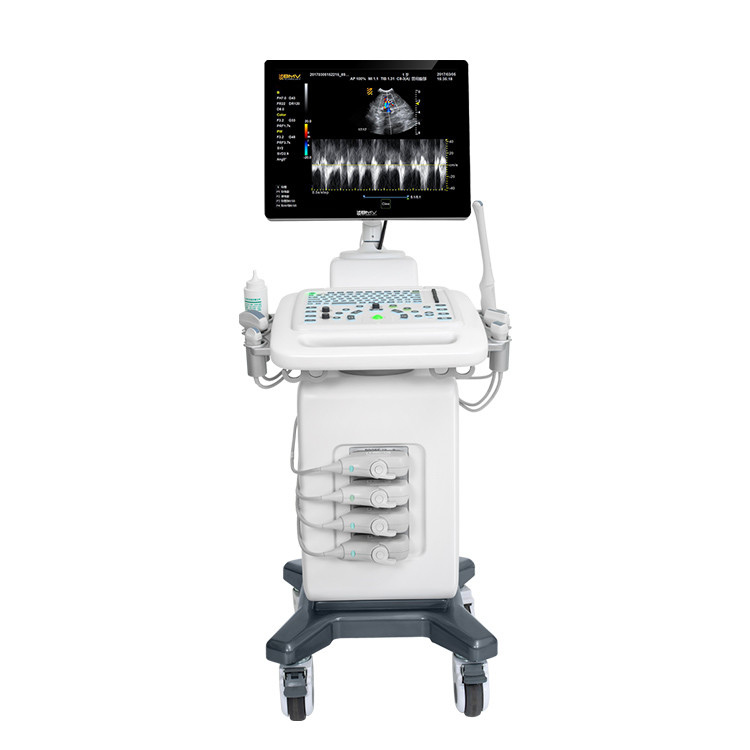 BPU90 Color Doppler Ultrasound System Trolley stand Ultrasound Machine veterinary ultrasound for pets