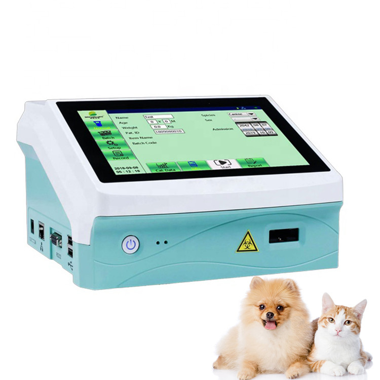 10Min Veterinary Chemistry Analyzer Progesteron Veterinary Medical Supplies Immunofluorescence